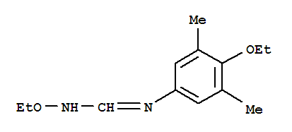 98851-28-6,N-ethoxy-N-(4-ethoxy-3,5-dimethyl-phenyl)methanimidamide,