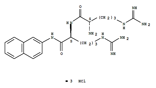 L-Argininamide,L-arginyl-N-2-naphthalenyl-, trihydrochloride (9CI)