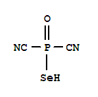 Molecular Structure of 105666-76-0 (Phosphorodicyanidoselenoicacid (9CI))