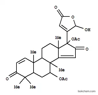 Molecular Structure of 106807-34-5 (Carda-1,14,20(22)-trienolide,7,17-bis(acetyloxy)-21-hydroxy-4,4,8-trimethyl-3,16-dioxo-, (5a,7a,13a,17a)- (9CI))