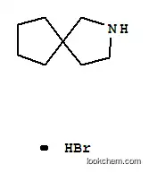 Molecular Structure of 1073-09-2 (2-Azaspiro[4.4]nonane,hydrobromide (1:1))