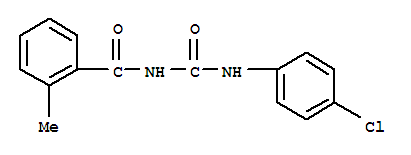 107485-57-4,N-[(4-chlorophenyl)carbamoyl]-2-methylbenzamide,
