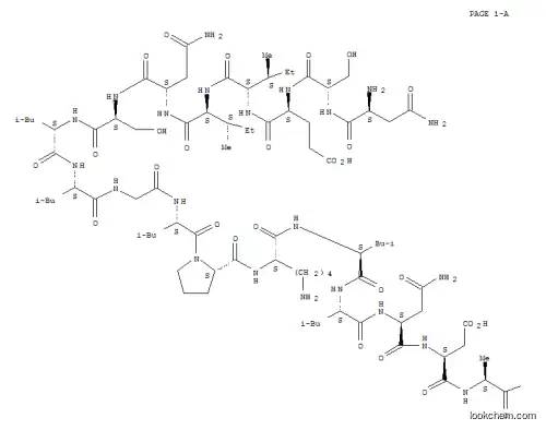 Molecular Structure of 107600-53-3 (Chromatophorotropin,pigment-dispersing (Romalea microptera) (9CI))