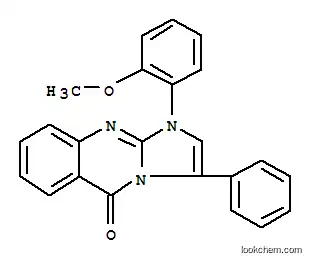 Molecular Structure of 107604-84-2 (1-(2-methoxyphenyl)-3-phenylimidazo[2,1-b]quinazolin-5(1H)-one)