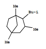 Molecular Structure of 107693-03-8 (Bicyclo[3.2.1]octane,1,3,5-trimethyl-2-(2-methylpropyl)- (9CI))