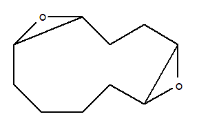 Molecular Structure of 1077-31-2 (5,12-Dioxatricyclo[9.1.0.04,6]dodecane(8CI,9CI))