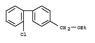 Molecular Structure of 109523-85-5 (1,1'-Biphenyl,2-chloro-4'-(ethoxymethyl)-)