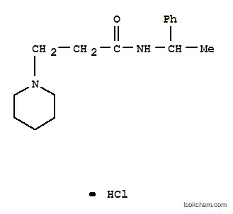 Molecular Structure of 109732-23-2 (N-benzyl-N-methyl-3-piperidin-1-ylpropanamide hydrochloride)