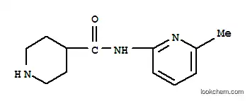 Molecular Structure of 110105-99-2 (PIPERIDINE-4-CARBOXYLIC ACID (6-METHYL-PYRIDIN-2-YL)-AMIDE)