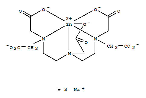 trisodium [N,N-bis[2-[bis(carboxylatomethyl)amino]ethyl]glycinato(5-)]zincate(3-)
