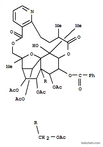 Molecular Structure of 11088-09-8 (Wilforine)