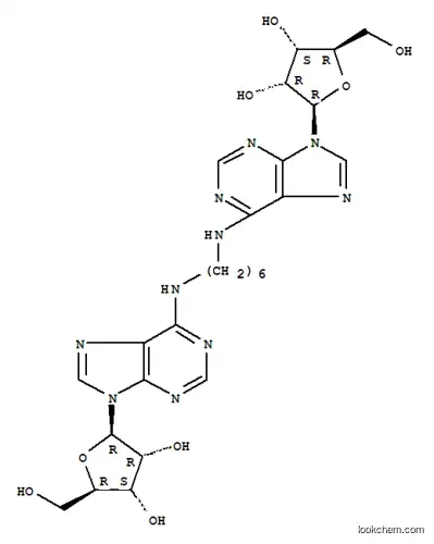 Molecular Structure of 111863-61-7 (Adenosine,N,N''-1,6-hexanediylbis- (9CI))