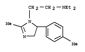 2-IMIDAZOLINE,1-(2-(DIETHYLAMINO)ETHYL)-2-METHYL-5-P-TOLYL-