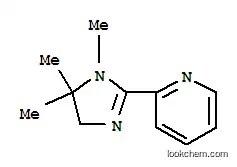 Molecular Structure of 111980-45-1 (2-(1,5,5-trimethyl-4,5-dihydro-1H-imidazol-2-yl)pyridine)