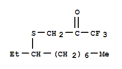 2-Propanone,3-[(1-ethyloctyl)thio]-1,1,1-trifluoro-