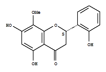 2',5,7-Trihydroxy-8-Methoxyflavanone