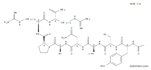 Molecular Structure of 112465-00-6 (1-ADAMANTANEACETYL-D-TYR[O-ETHYL]-PHE-VAL-ASN-ABU-PRO-ARG-ARG-NH2)