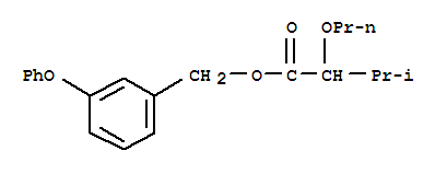 Butanoic acid,3-methyl-2-propoxy-, (3-phenoxyphenyl)methyl ester
