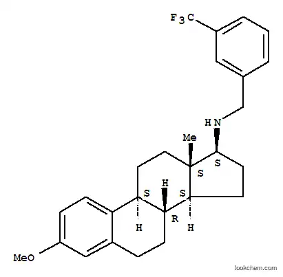 (17beta)-3-methoxy-N-[3-(trifluoromethyl)benzyl]estra-1,3,5(10)-trien-17-amine