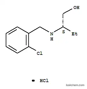 Molecular Structure of 112767-77-8 ((2R)-N-(2-chlorobenzyl)-1-hydroxybutan-2-aminium chloride)