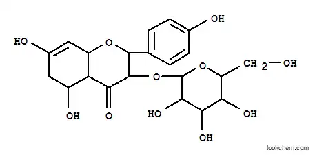 Molecular Structure of 113139-77-8 (4H-1-Benzopyran-4-one,3-(b-D-glucopyranosyloxy)-2,3,4a,5,6,8a-hexahydro-5,7-dihydroxy-2-(4-hydroxyphenyl)-)