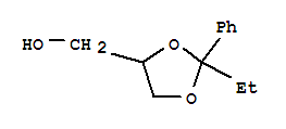 1,3-Dioxolane-4-methanol,2-ethyl-2-phenyl- cas  1135-70-2