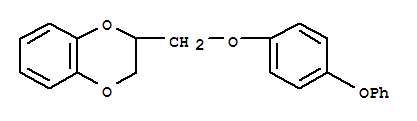 113932-61-9,1,4-Benzodioxin,2,3-dihydro-2-[(4-phenoxyphenoxy)methyl]-,KA 1205