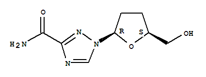 (2R-CIS)-1-(TETRAHYDRO-5-(HYDROXYMETHYL)-2-FURANYL)-1H-1,2,4-TRIAZOLE-3-CARBOXAMIDE