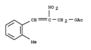 114430-10-3,(2Z)-3-(2-methylphenyl)-2-nitroprop-2-en-1-yl acetate,