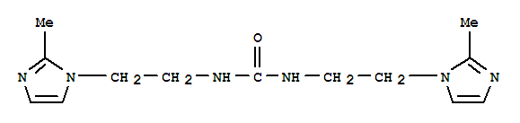 Molecular Structure of 114881-11-7 (Urea,N,N'-bis[2-(2-methyl-1H-imidazol-1-yl)ethyl]-)