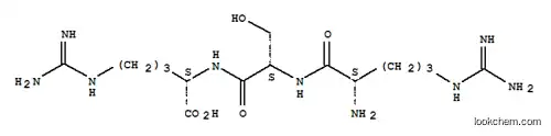 Molecular Structure of 115035-42-2 (H-ARG-SER-ARG-OH ACETATE SALT)