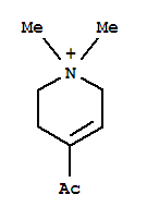 Molecular Structure of 115713-16-1 (Pyridinium,4-acetyl-1,2,3,6-tetrahydro-1,1-dimethyl-)