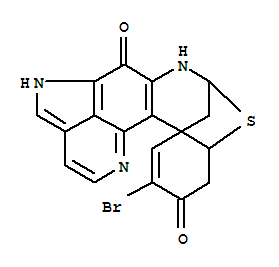 Molecular Structure of 116302-35-3 (11H-8,13a-Methanopyrrolo[4',3',2':4,5]quino[7,8-d][1,3]benzothiazepine-6,11(5H)-dione,12-bromo-7,8,9a,10-tetrahydro-, (8S,9aR,13aS)-)
