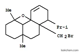 Molecular Structure of 116310-65-7 (2H-Phenanthro[4,4b-bc]oxete,10a-(bromomethyl)-1,5a,6,7,8,8a,8b,9,10,10a-decahydro-5a,8a-dimethyl-1-(1-methylethyl)-,(1S,4aR,5aR,8aS,8bS,10aS)- (9CI))