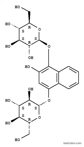 4-(beta-D-glucopyranosyloxy)-2-hydroxynaphthalen-1-yl beta-D-glucopyranoside