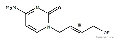 Molecular Structure of 117011-72-0 (4-amino-1-[(2E)-4-hydroxybut-2-en-1-yl]pyrimidin-2(1H)-one)
