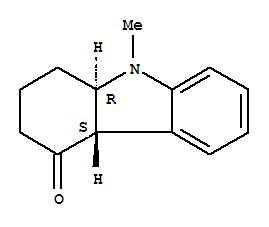 Molecular Structure of 117290-74-1 (4H-Carbazol-4-one,1,2,3,4a,9,9a-hexahydro-9-methyl-, trans- (9CI))