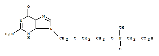 {[2-(2-AMINO-6-OXO-1,6-DIHYDRO-PURIN-9-YLMETHOXY)-ETHOXY]-HYDROXY-PHOSPHORYL}-ACETIC ACID