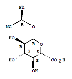 b-D-Glucopyranosiduronic acid,(R)-cyanophenylmethyl(1332-94-1)