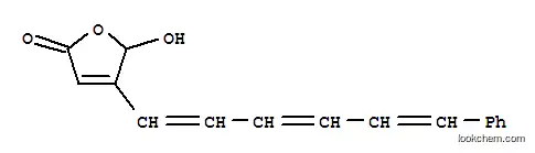 Molecular Structure of 135160-33-7 (5-Hydroxy-4-(6-phenyl-1,3,5-hexatrienyl)-2(5H)-furanone)