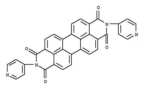 Molecular Structure of 136847-29-5 (Anthra[2,1,9-def:6,5,10-d'e'f']diisoquinoline-1,3,8,10(2H,9H)-tetrone,2,9-di-4-pyridinyl-)