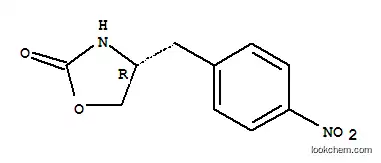 Molecular Structure of 139264-66-7 ((S)-4-(4'-Nitrobenzyl)-1,3-oxazolidine-2-one)