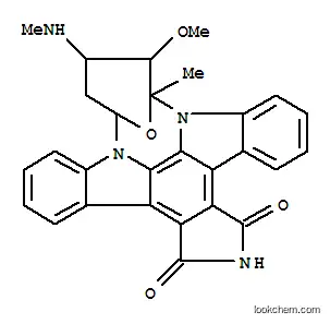 Molecular Structure of 141196-69-2 (7-oxostaurosporine)