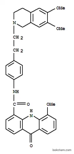 Molecular Structure of 143664-11-3 (Elacridar)