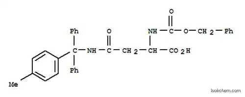 Molecular Structure of 144317-18-0 (Z-ASN(MTT)-OH)