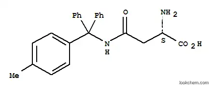 Molecular Structure of 144317-20-4 (H-ASN(MTT)-OH)