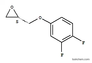 Molecular Structure of 144574-27-6 ((S)-[(3,4-Difluorophenoxy)methyl]-oxirane)