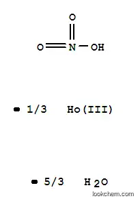 Molecular Structure of 14483-18-2 (Holmium(III) nitrate pentahydrate)