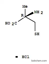 Molecular Structure of 148766-37-4 ((R)-2-Methylcysteine hydrochloride)