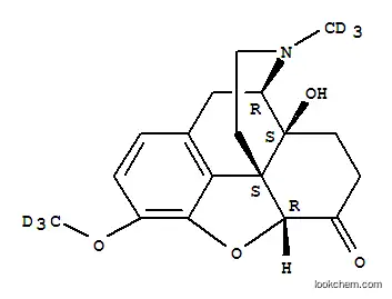 Molecular Structure of 152477-91-3 (OXYCODONE-D6)